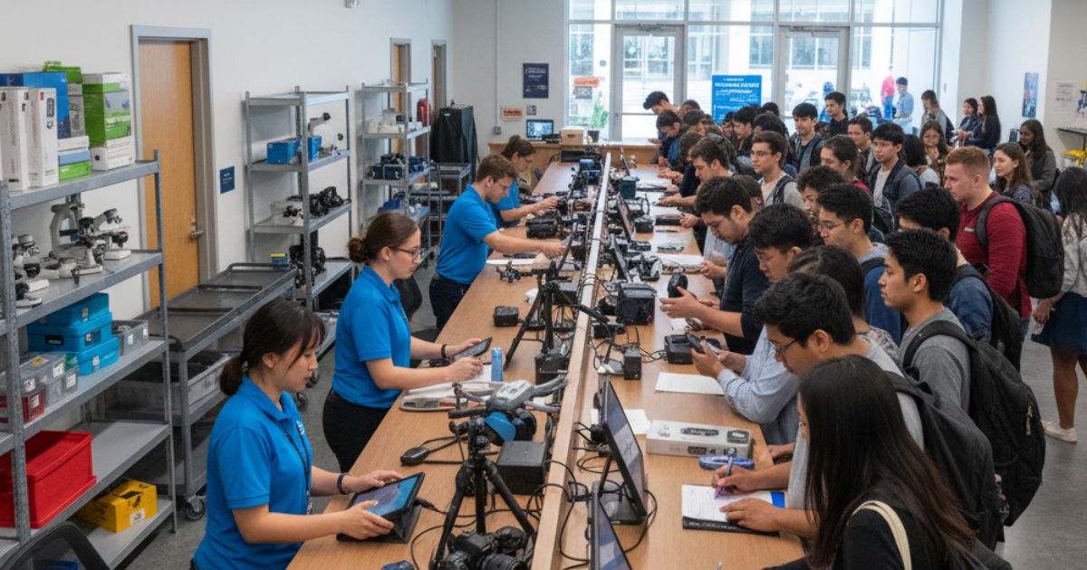 Rental management software for university asset rentals