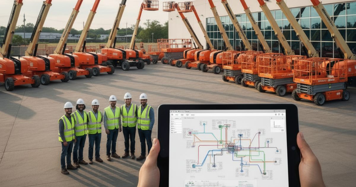Aerial Equipment Rental management software 1
