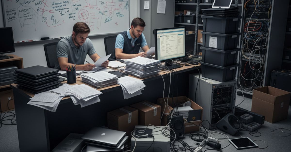 Rental management software for computer & IT equipment 1