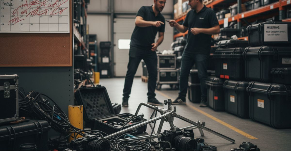 Rental management software for AV and Camera rental equipment 1