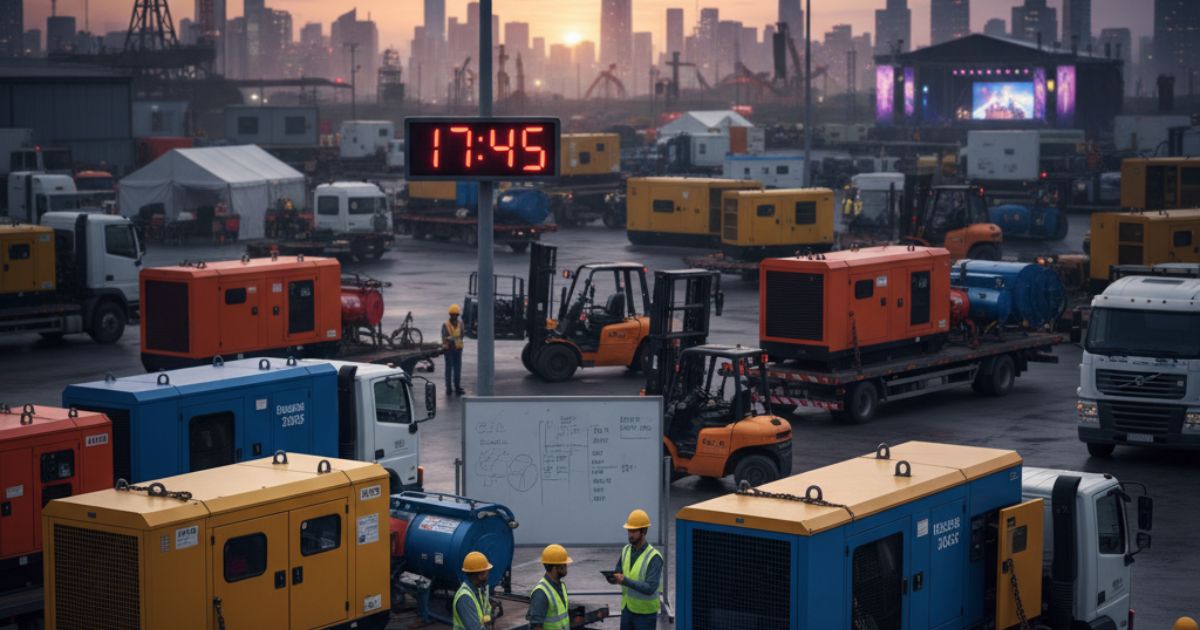 Generator Rentals Management Software 1