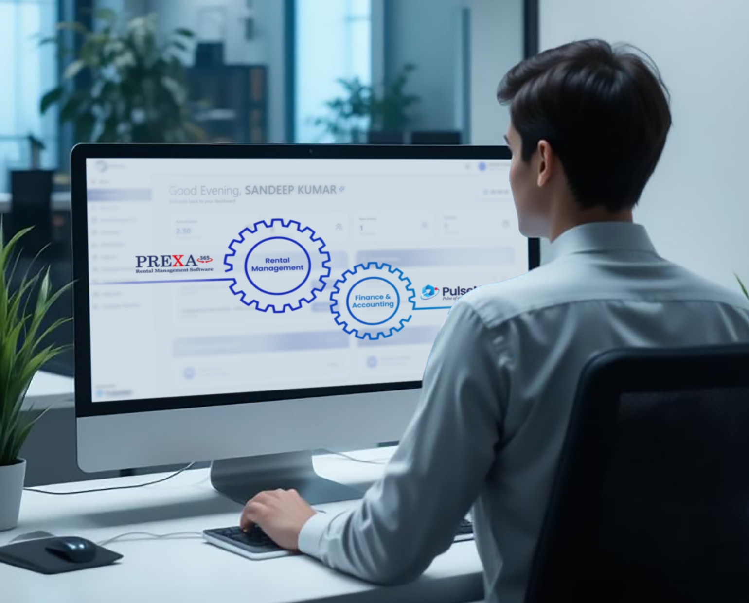 rental management software integration with PulsetNet365 ERP for SMBs