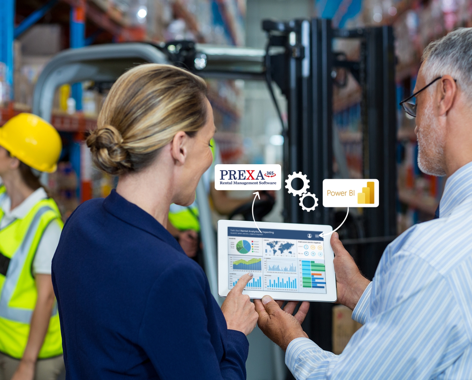 rental management software integration with Microsoft Power BI