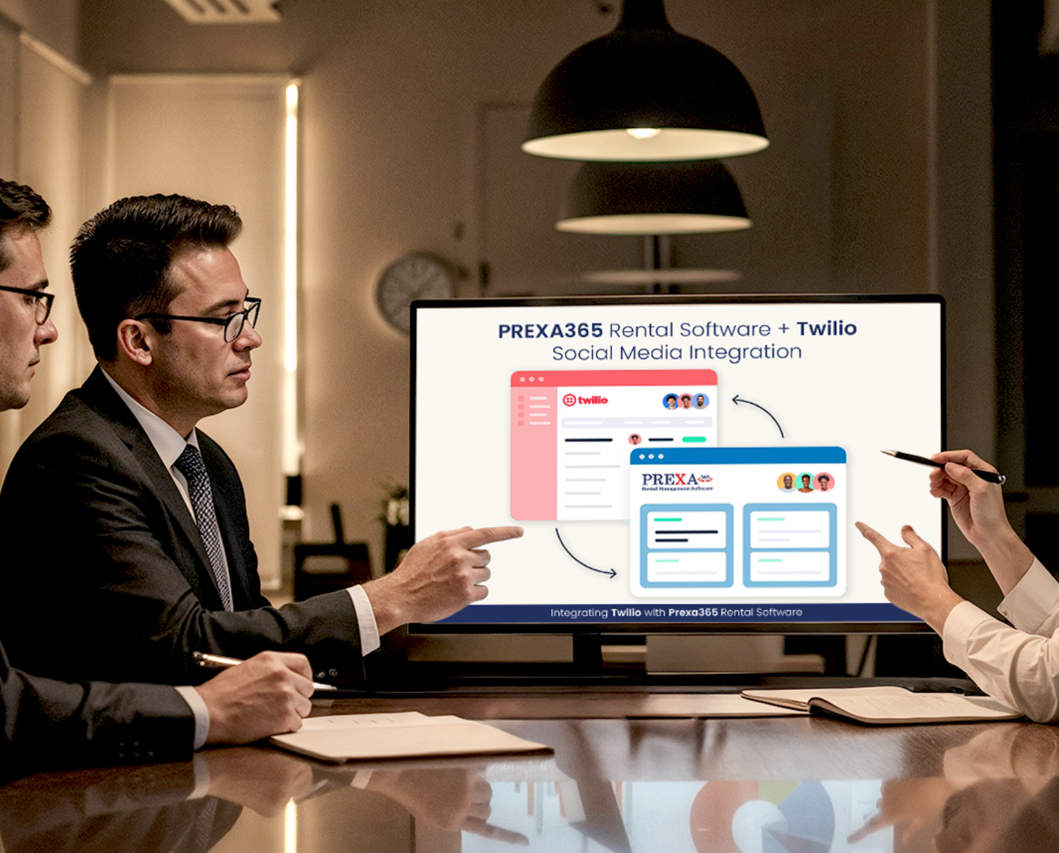 rental management software integration with Twilio Social Media